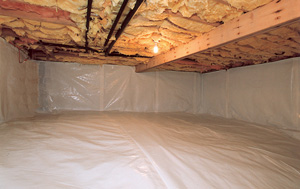 CleanSpace® vapor barrier after in Lowell