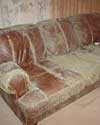 furniture in a Methuen basement destroyed by mold and dust mites