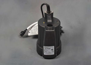 floor sucker sump pump used for dry basements in Arlington