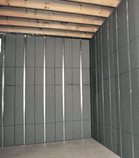 Thermal insulation panels for basement finishing in Cambridge, Massachusetts